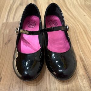 SO Black Patent Girls Dress Shoes Size 1